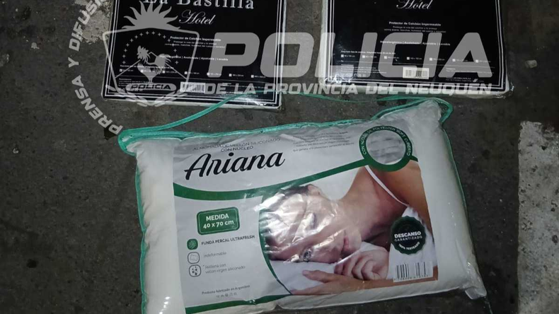 Robo en una conocida colchonería: detuvieron a personas en situación de calle que escondieron almohadas en un container | LM Neuquen Robo en una conocida colchonería: detuvieron a personas en situación de calle que escondieron almohadas en un container