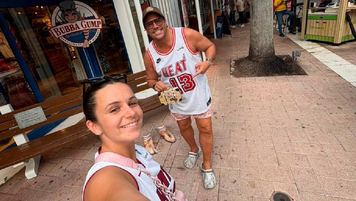 Matías Alé y Martina Vignolo volvieron al país tras 50 días de luna de miel