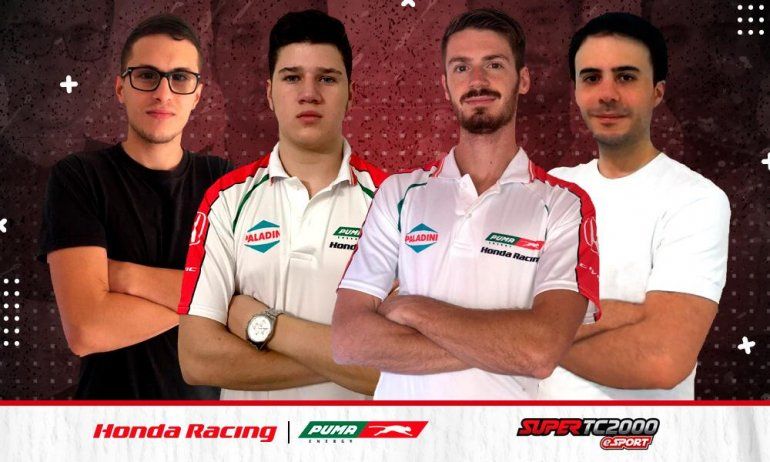 Honda present&oacute; en sociedad al plantel de pilotos que representar&aacute; a la marca en la Carrera de las Estrellas del S&uacute;per TC2000 e- Sport.