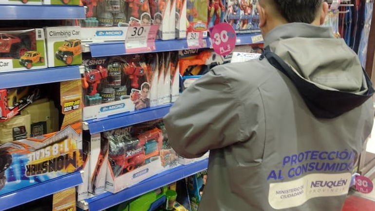 Retiraron más de 5300 juguetes peligrosos y multaron a 20 comercios