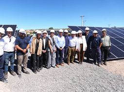 Quedó inaugurado el Parque Solar Los Chihuidos. Quedó inaugurado el Parque Solar Los Chihuidos.