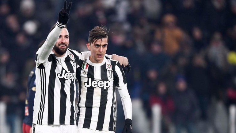 Sobre la hora, Juventus le ganó a Inter con un gol del Pipita Higuain