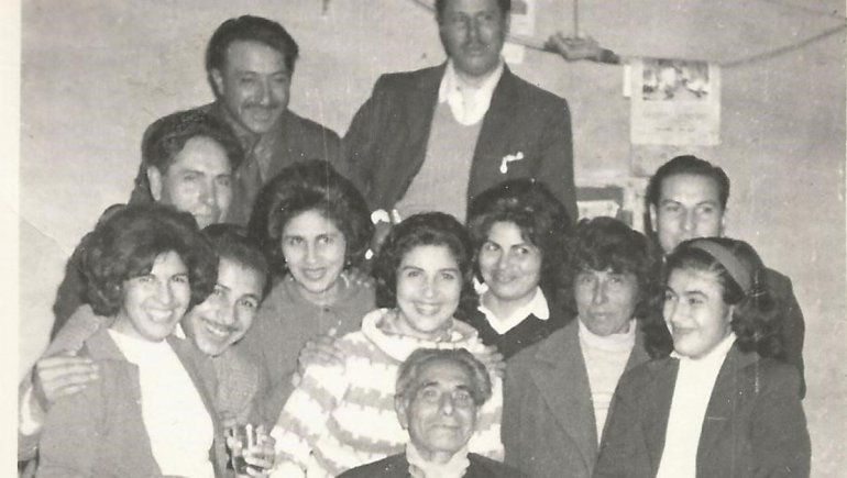 Benito Segura y su familia paterna.