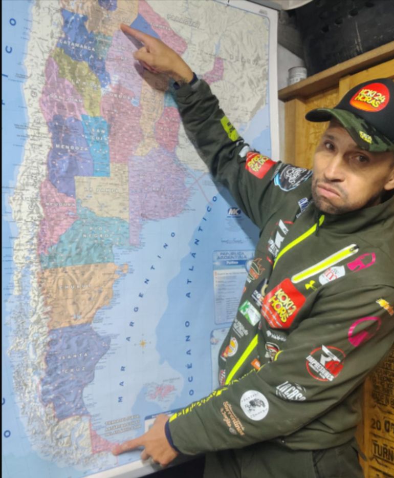 En los primeros 19 días de marcha, Marcelo completó más de 1.500 kilómetros. En los primeros 19 días de marcha, Marcelo completó más de 1.500 kilómetros.