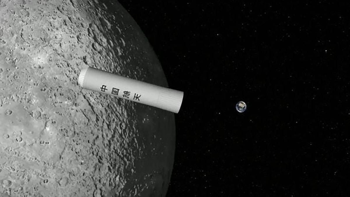 Los restos de un cohete se estrellaron contra la Luna