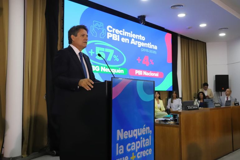 Teleférico, estadio Neuquén Arena, Banco de la Ciudad y la gran Avenida Mosconi: los anuncios de Gaido para el 2026