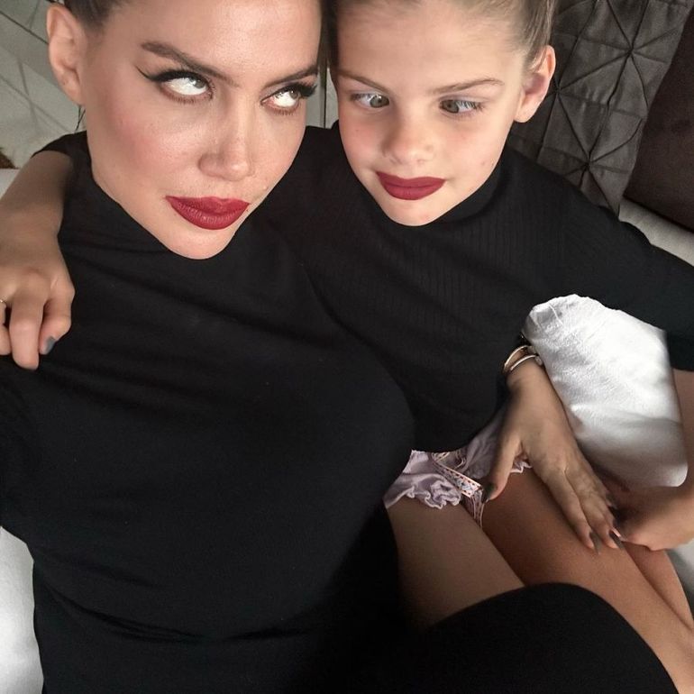 Wanda Nara y la foto junto a Francesca Icardi, su hija más parecida Wanda Nara y la foto junto a Francesca Icardi, su hija más parecida