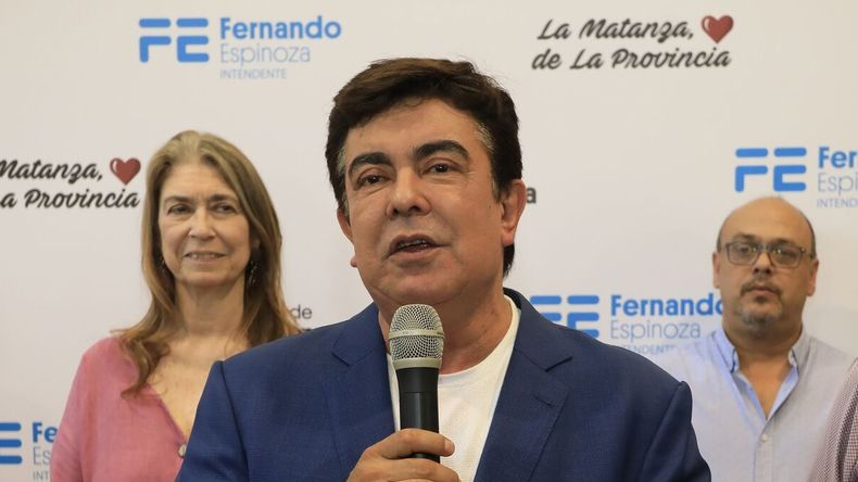 Intendente de La Matanza, Fernando Espinoza.