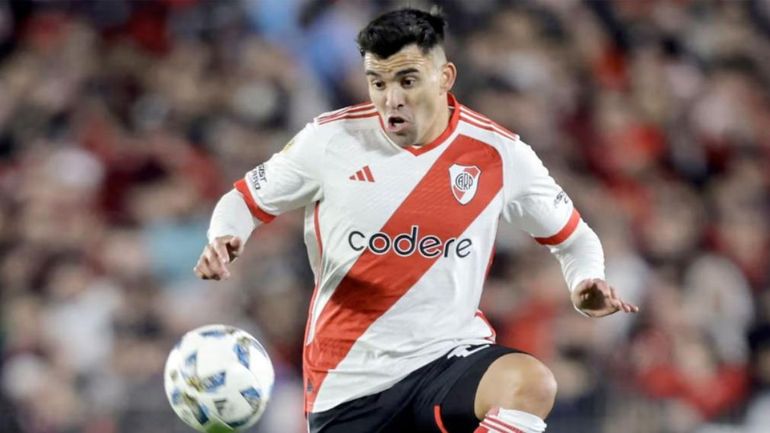 El Huevo Acuña debutó con la camiseta de River El Huevo Acuña debutó con la camiseta de River