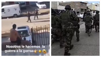 Policías acudieron a un presunto cruce entre bandas en Trelew pero se encontraron con una agresión inesperada. Policías acudieron a un presunto cruce entre bandas en Trelew pero se encontraron con una agresión inesperada.
