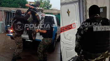 allanamientos contra el narcotrafico en toda la provincia: dinero, drogas y armas secuestradas allanamientos contra el narcotrafico en toda la provincia: dinero, drogas y armas secuestradas