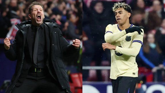 El controversial gesto del Cholo Simeone a Lamine Yamal del que hablan en España