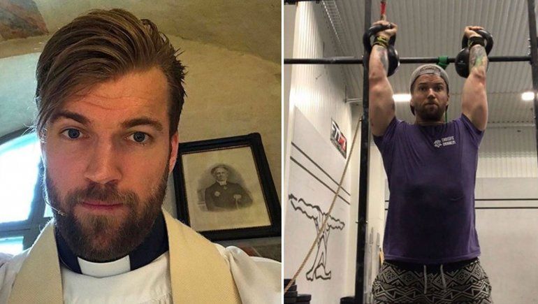 El cura crossfitero es furor en las redes