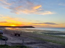 Playa Larralde, en Península Valdés, Chubut. Playa Larralde, en Península Valdés, Chubut.