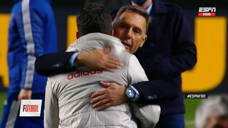 El gran gesto de Russo con Gallardo, tras la clasificación de Boca: ¿Qué le dijo?