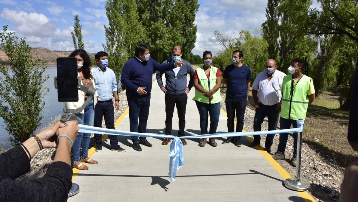 El Paseo Costero suma dos kilómetros de senderos hacia el oeste