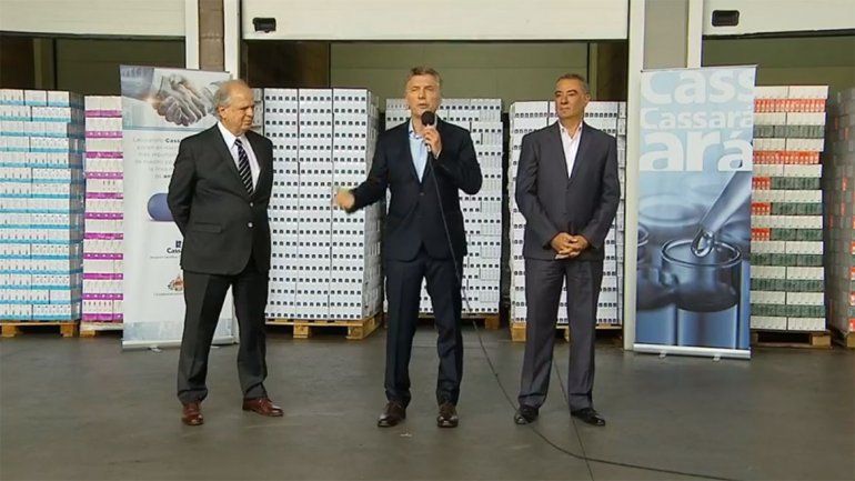 Macri promete una baja en los medicamentos para los jubilados