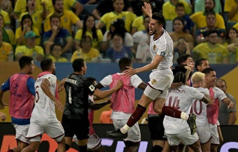 Brasil ganaba y tiraba lujos, pero Venezuela logró una hazaña en el final