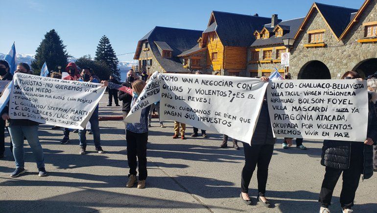 Sube la tensión por la ocupación de tierras en Villa Mascardi