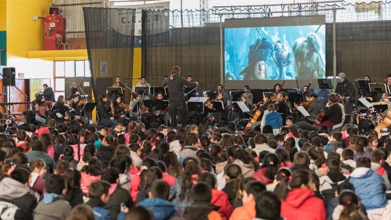 La formación mostró su show Un concierto de película II.