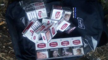 robo 500 atados de cigarrillos y 90 mil pesos, escapo en un taxi y lo atraparon