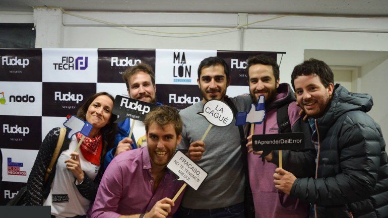 Participantes del Fuckup Nights Neuquén que aprendieron del fracaso.