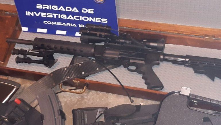 Por un robo armado, secuestran un arsenal en una casa del barrio Confluencia