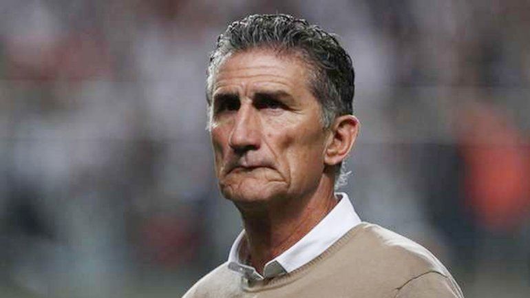 El entrenador de San Pablo está agrandado. Ganó dos Libertadores.