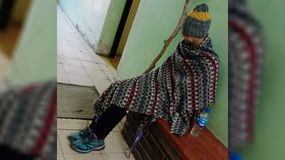 El misterioso hombre fue asistido por la Policía
