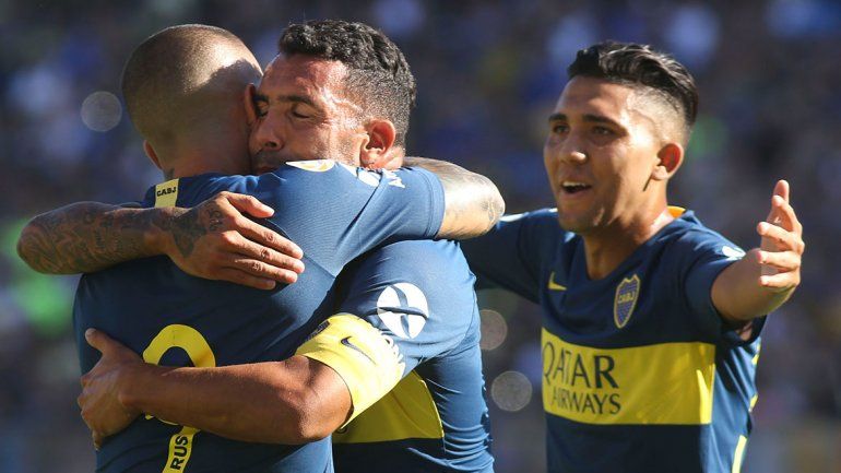 Boca venció a Godoy Cruz en su vuelta a La Bombonera
