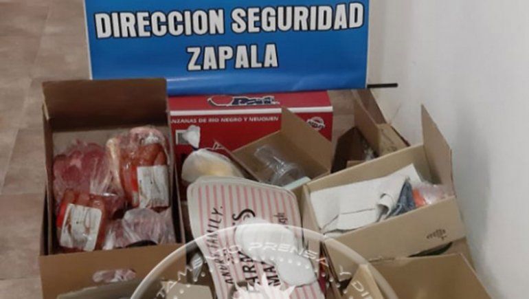 Zapala: mecheras casi roban $30 mil en mercadería de un súper