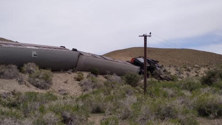 El histórico tren La Trochita descarriló y cuatro turistas resultaron heridos