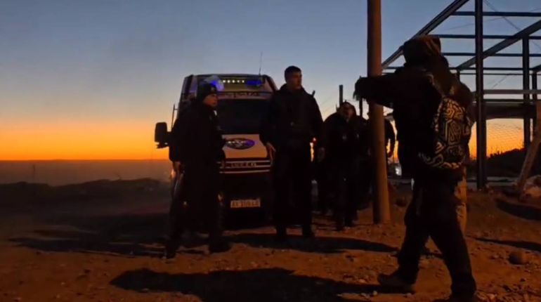 La escalada de violencia en Ruta 7 se produjo cerca de las 8:30 de la mañana.