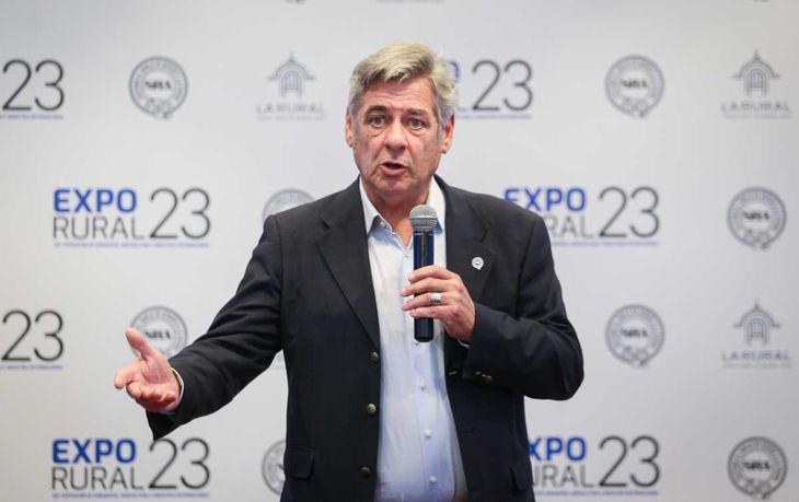 Nicolás Pino, presidente de la Sociedad Rural Argentina (SRA). Nicolás Pino, presidente de la Sociedad Rural Argentina (SRA).