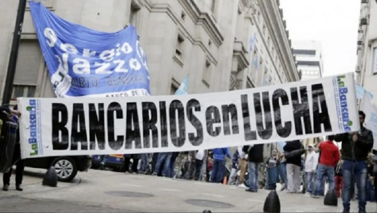 La Bancaria anunció un paro nacional.