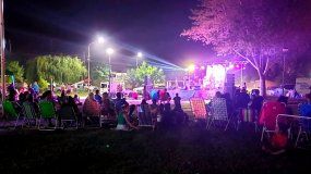 Con música y cine gratis, Senillosa inauguró los domingos culturales