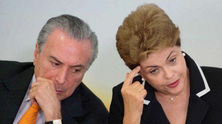 Temer fue vice de Dilma