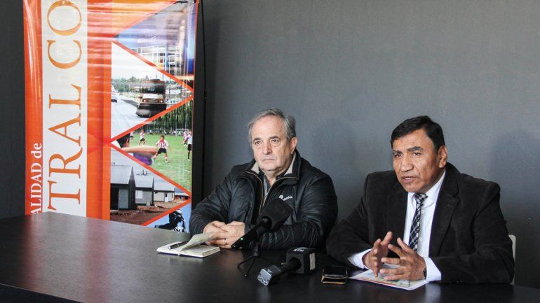 Rapazzo Cesio y José Rioseco brindaron una conferencia de prensa.