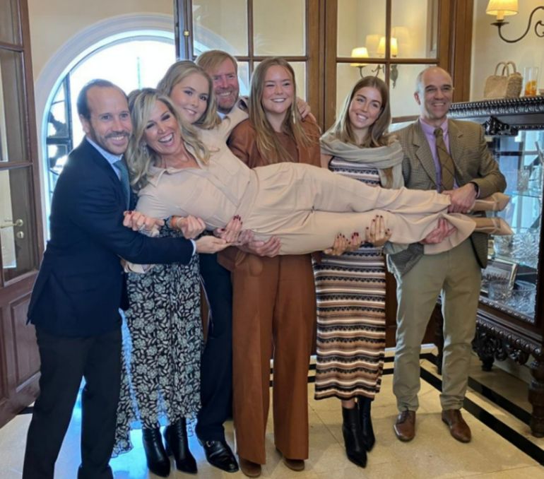 La foto más divertida de Máxima La foto más divertida de Máxima