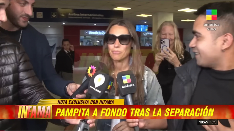 Pampita habló de su soltería y de Benjamín Vicuña&nbsp;