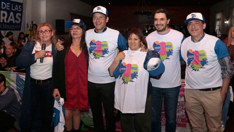 Gutiérrez asistió a las finales de los Juegos Culturales Neuquinos