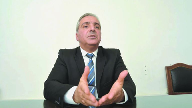 Germán Busamia, presidente del Tribunal Superior de Justicia.