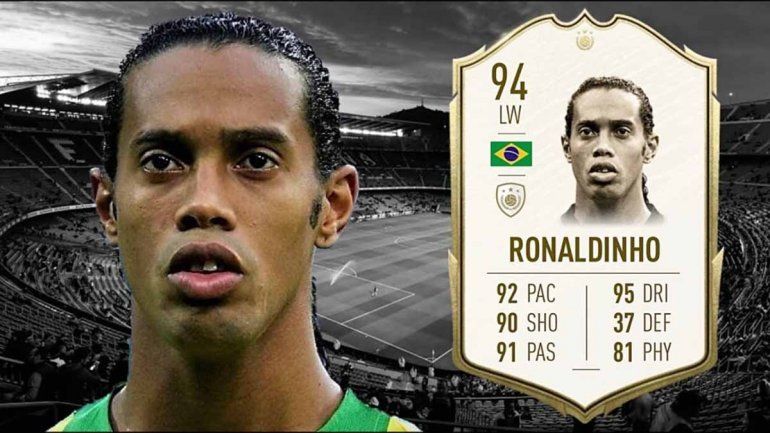Eliminarían a Ronaldinho del FIFA 20 por estar preso