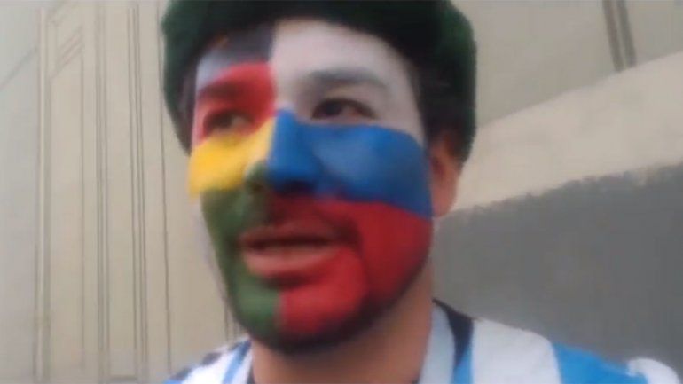 El argentino que llena de color las calles de Rusia