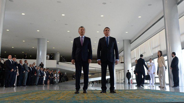 En su primer encuentro, Macri y Bolsonaro unieron fuerzas