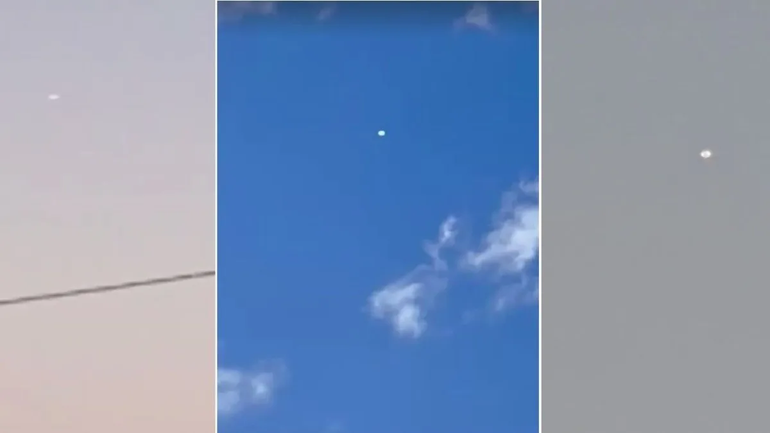 Un llamativo objeto apareció en el cielo del Alto Valle y Bariloche al mismo tiempo: ¿De qué se trata?