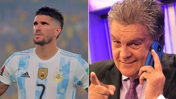 Luis Ventura aconsejó y advirtió a Rodrigo de Paul Luis Ventura aconsejó y advirtió a Rodrigo de Paul