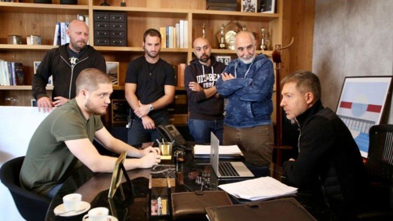 Adrián Suar y su hijo Toto, juntos en una nueva ficción