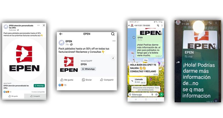 Desde el EPEN pidieron a los que no compartan sus datos personales. Desde el EPEN pidieron a los que no compartan sus datos personales.