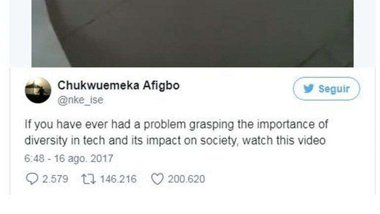 Lo denunció un usuario de Twitter y el video se viralizó rápido.